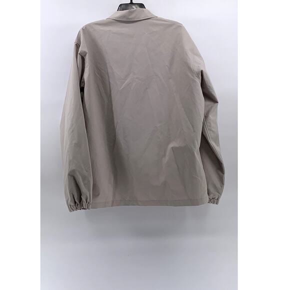 UNIQLO Women’s Bone Coach Lightweight Button-Up Long Sleeve Jacket SZ L - Picture 2 of 13